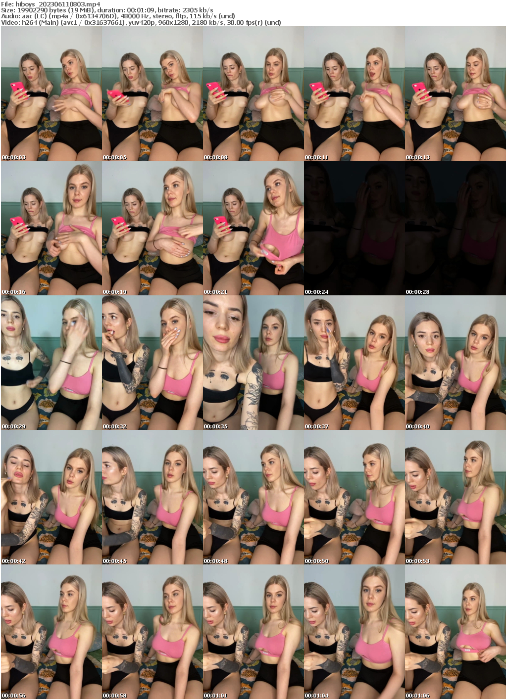 Preview thumb from hiboys on 2023-06-11 @ bongacams