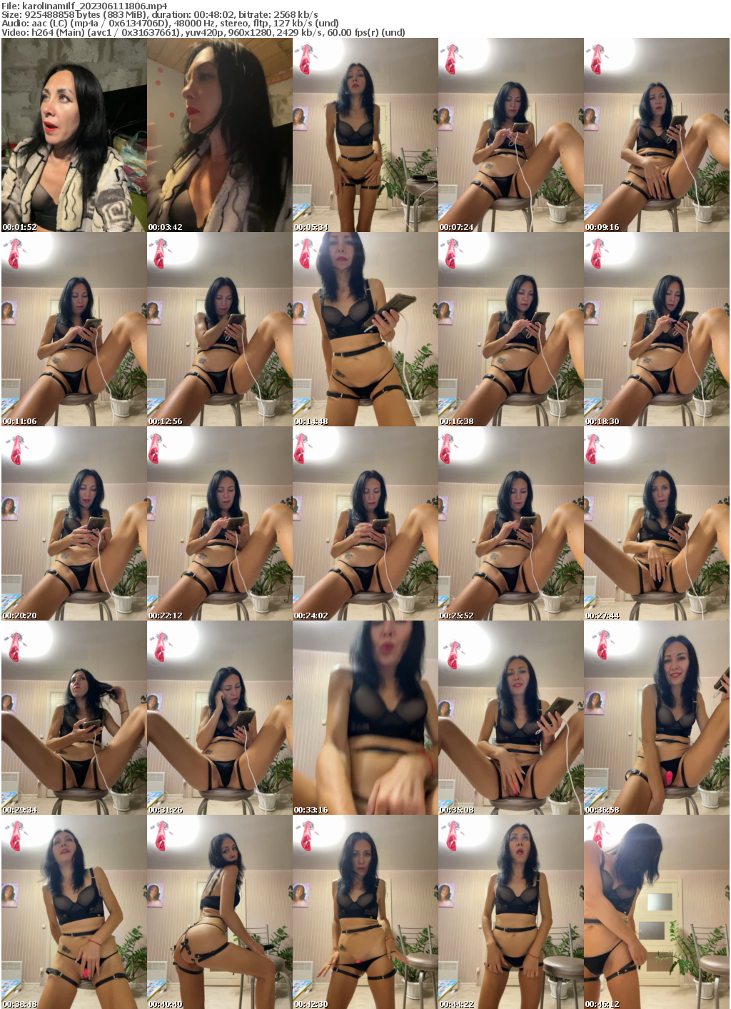 Preview thumb from karolinamilf on 2023-06-11 @ bongacams