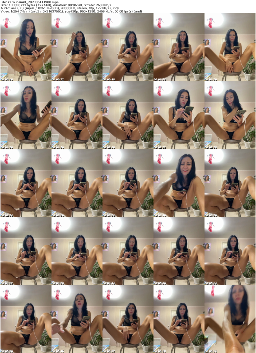 Preview thumb from karolinamilf on 2023-06-11 @ bongacams