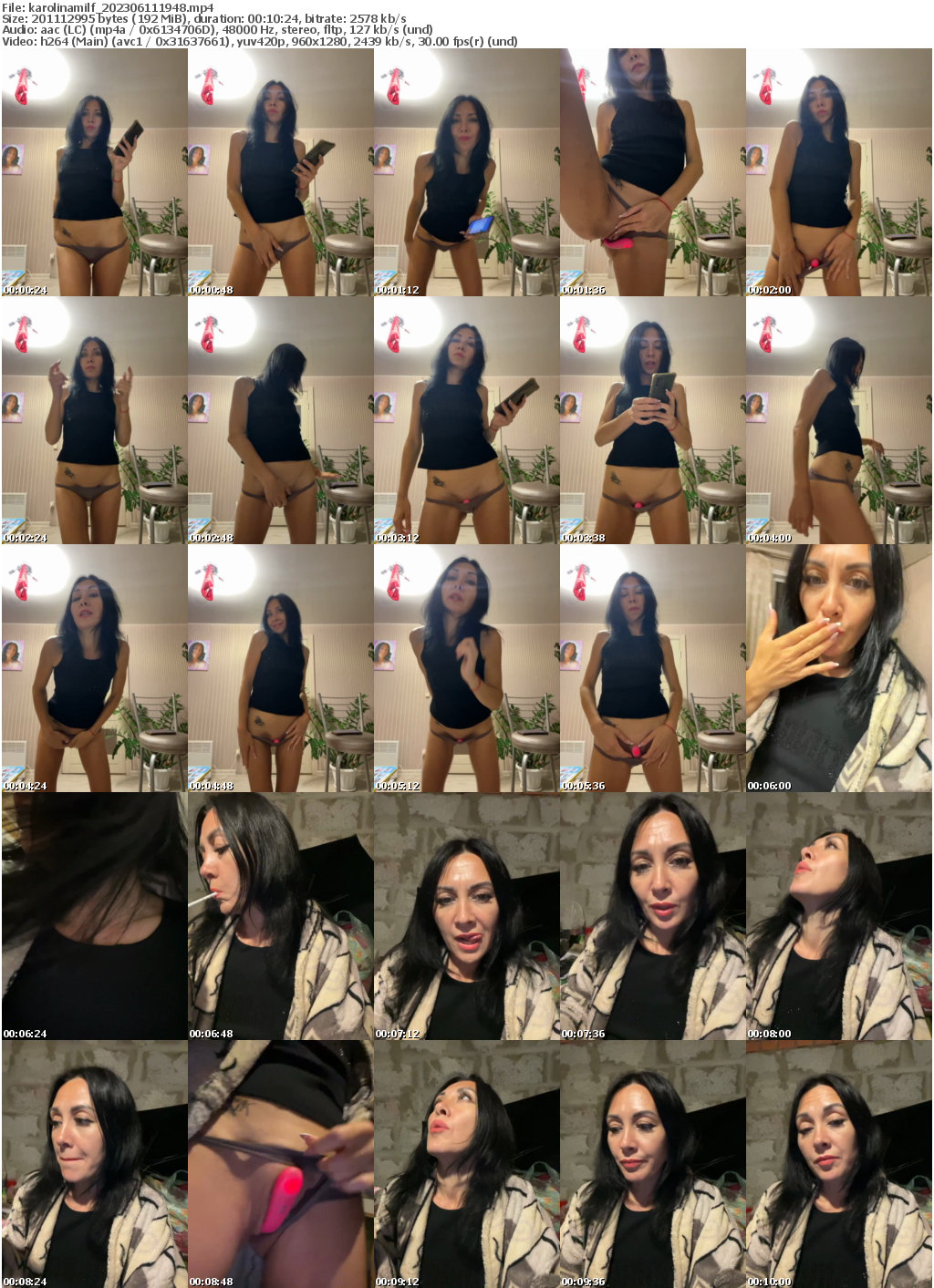 Preview thumb from karolinamilf on 2023-06-11 @ bongacams