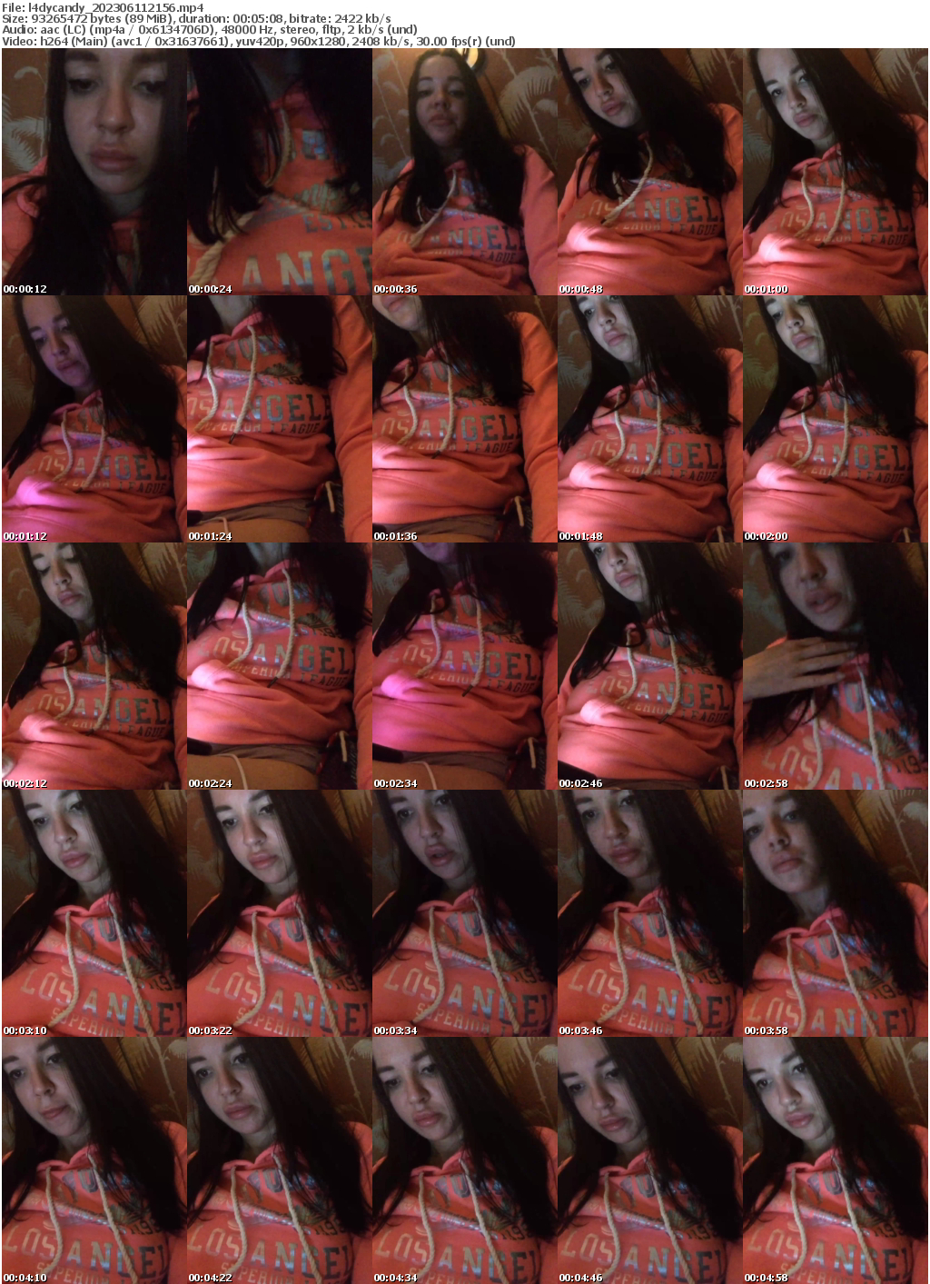 Preview thumb from l4dycandy on 2023-06-11 @ bongacams