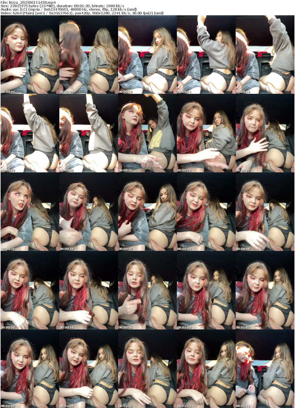 Preview thumb from liizza on 2023-06-11 @ bongacams