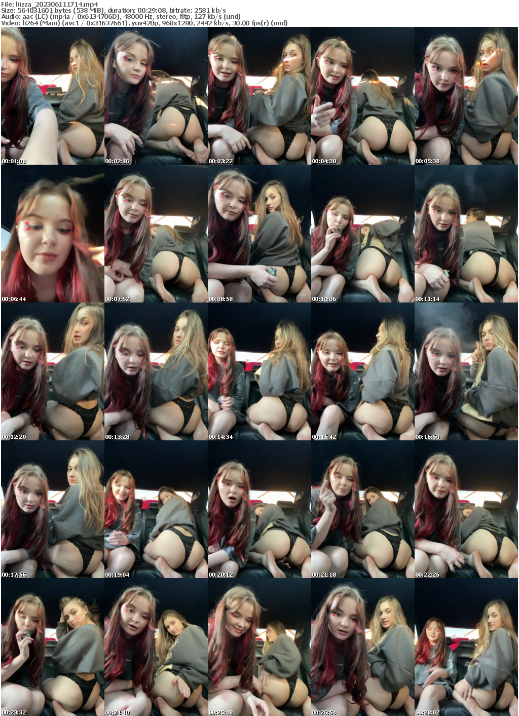 Preview thumb from liizza on 2023-06-11 @ bongacams