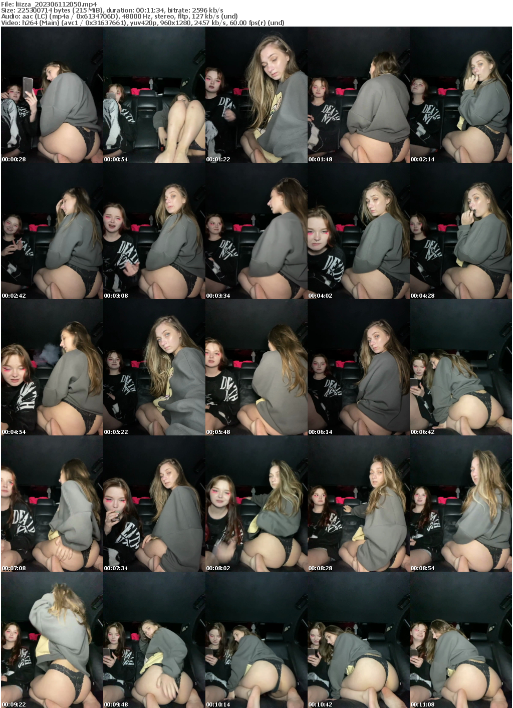 Preview thumb from liizza on 2023-06-11 @ bongacams