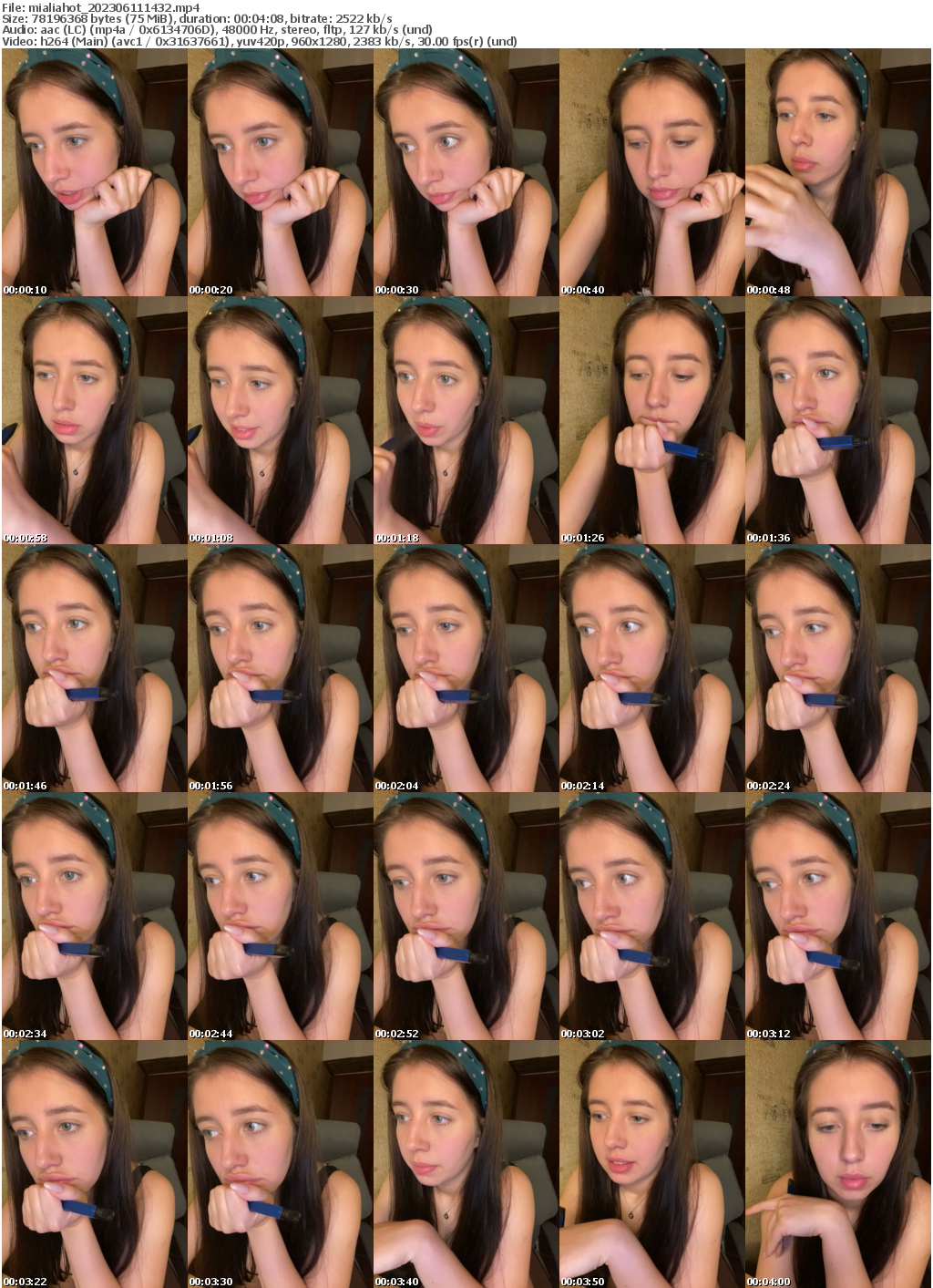 Preview thumb from mialiahot on 2023-06-11 @ bongacams