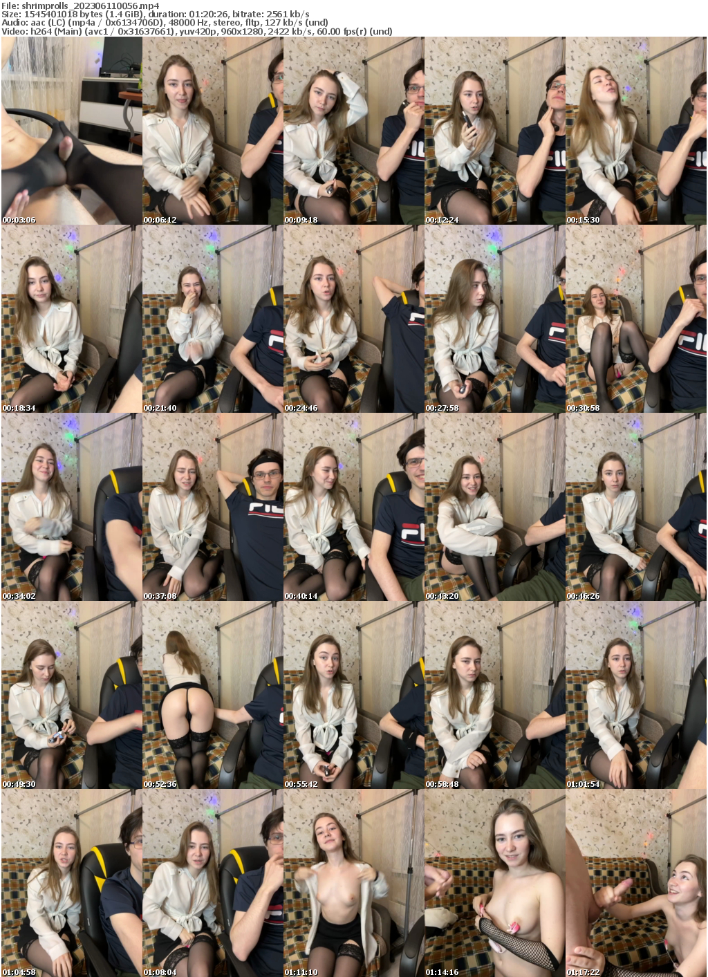 Preview thumb from shrimprolls on 2023-06-11 @ bongacams