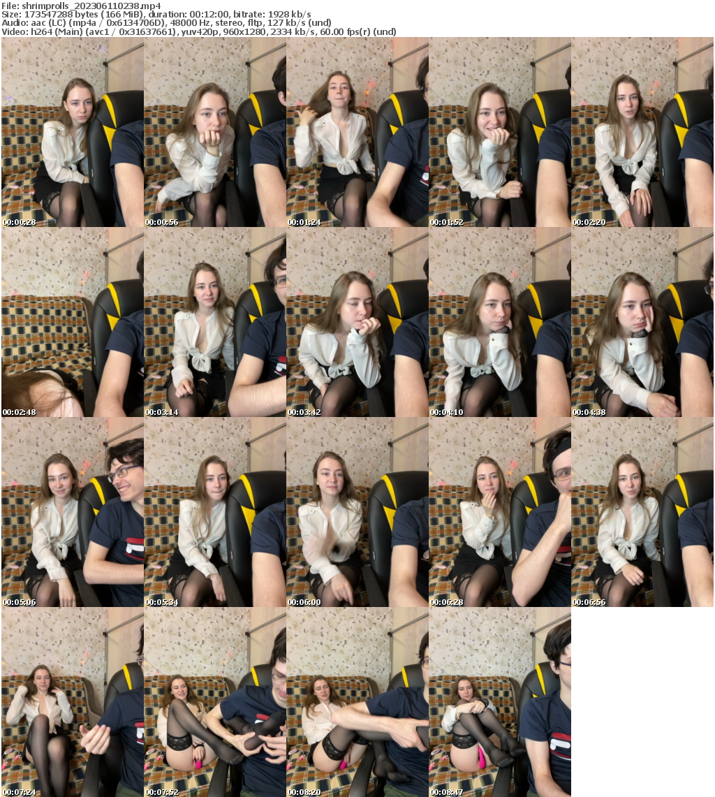 Preview thumb from shrimprolls on 2023-06-11 @ bongacams