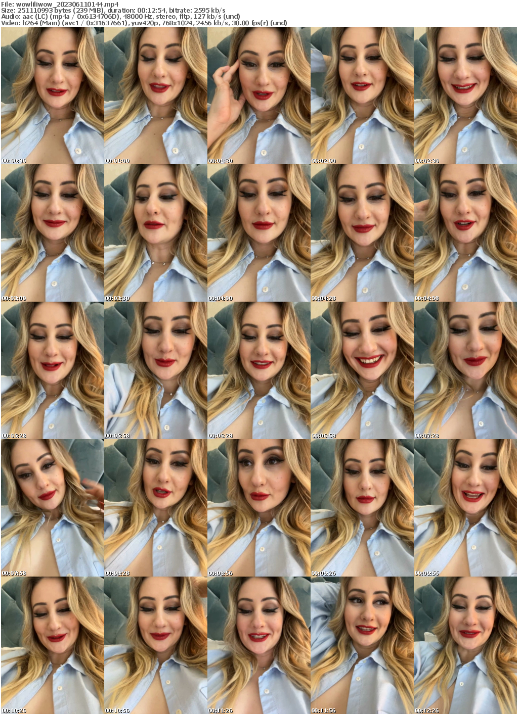 Preview thumb from wowliliwow on 2023-06-11 @ bongacams