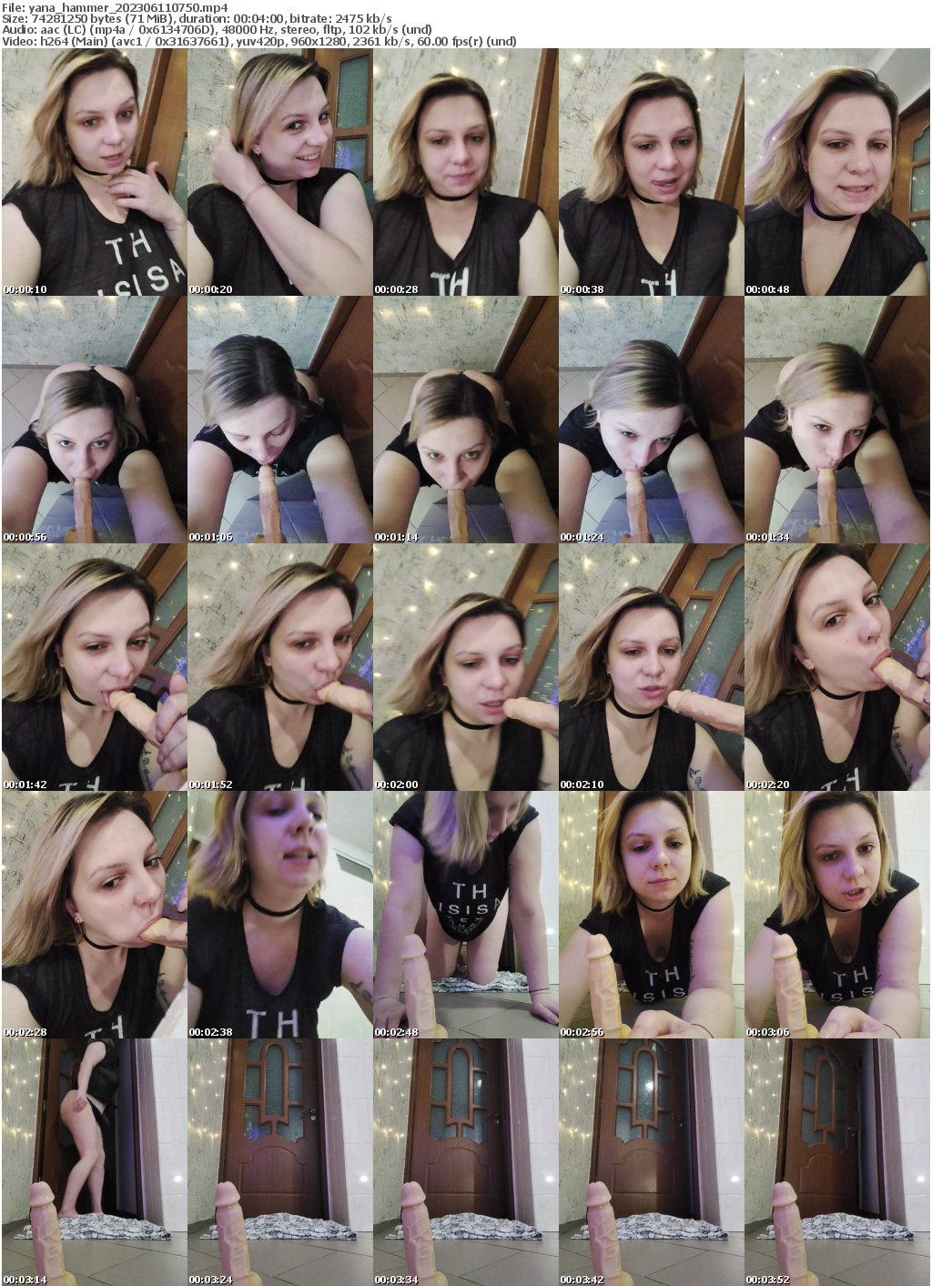 Preview thumb from yana_hammer on 2023-06-11 @ bongacams