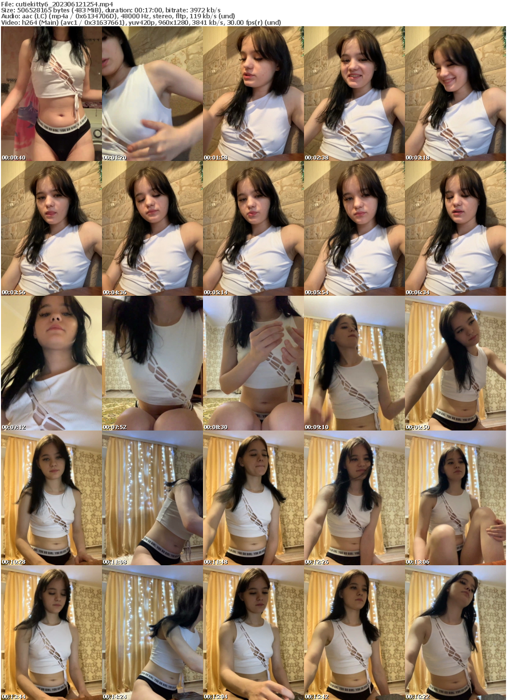 Preview thumb from cutiekitty6 on 2023-06-12 @ bongacams