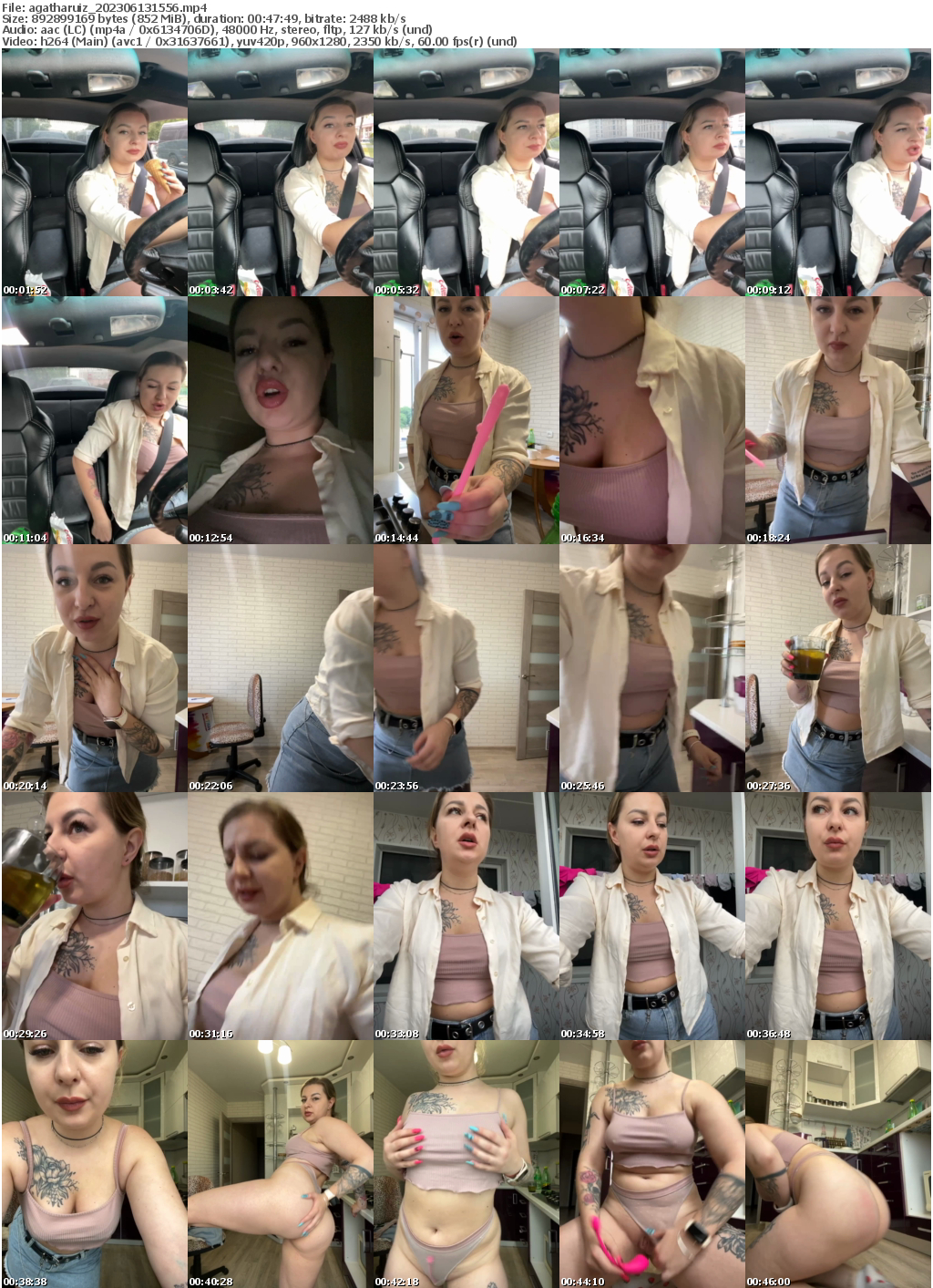 Preview thumb from agatharuiz on 2023-06-13 @ bongacams