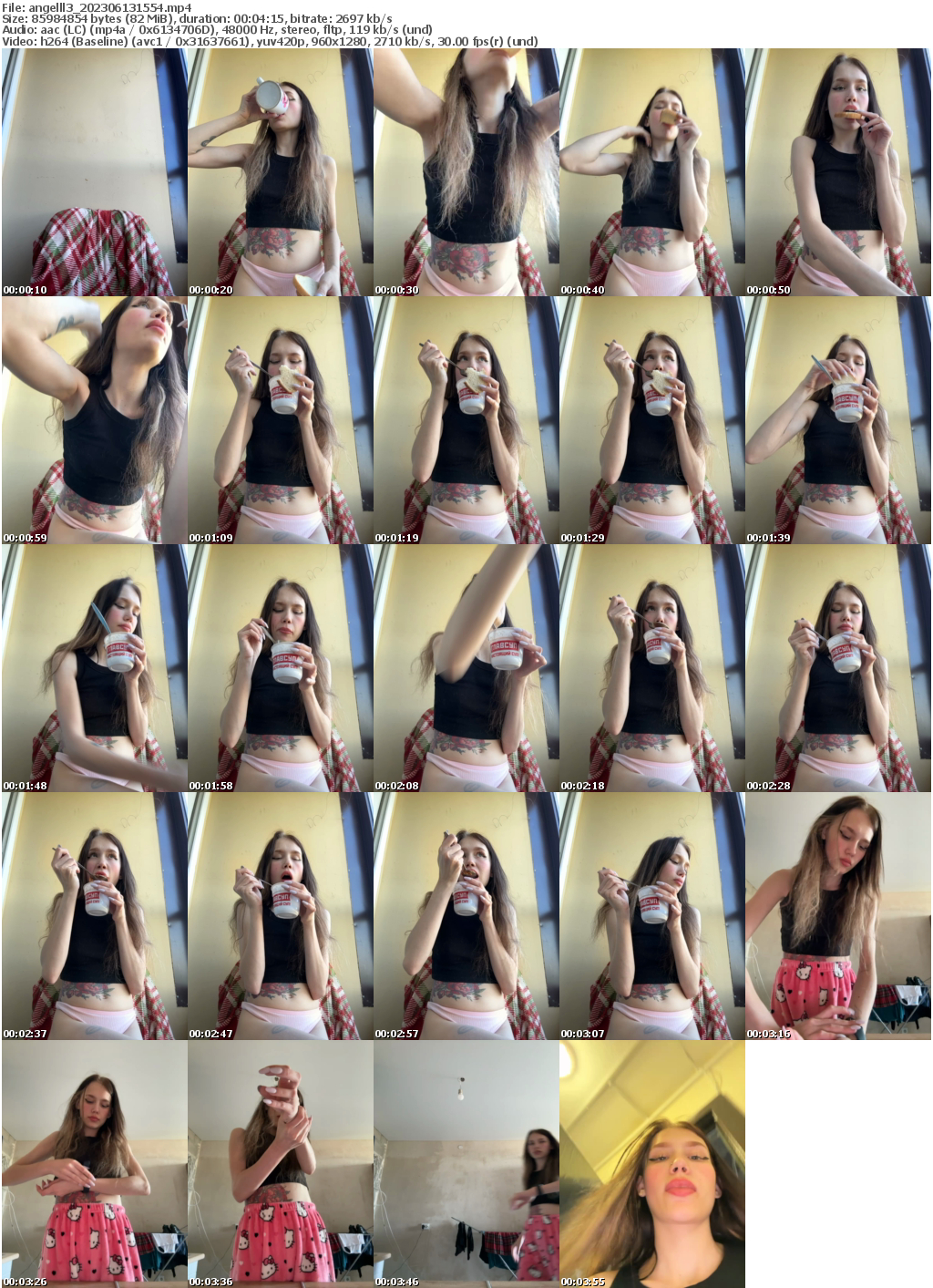 Preview thumb from angelll3 on 2023-06-13 @ bongacams