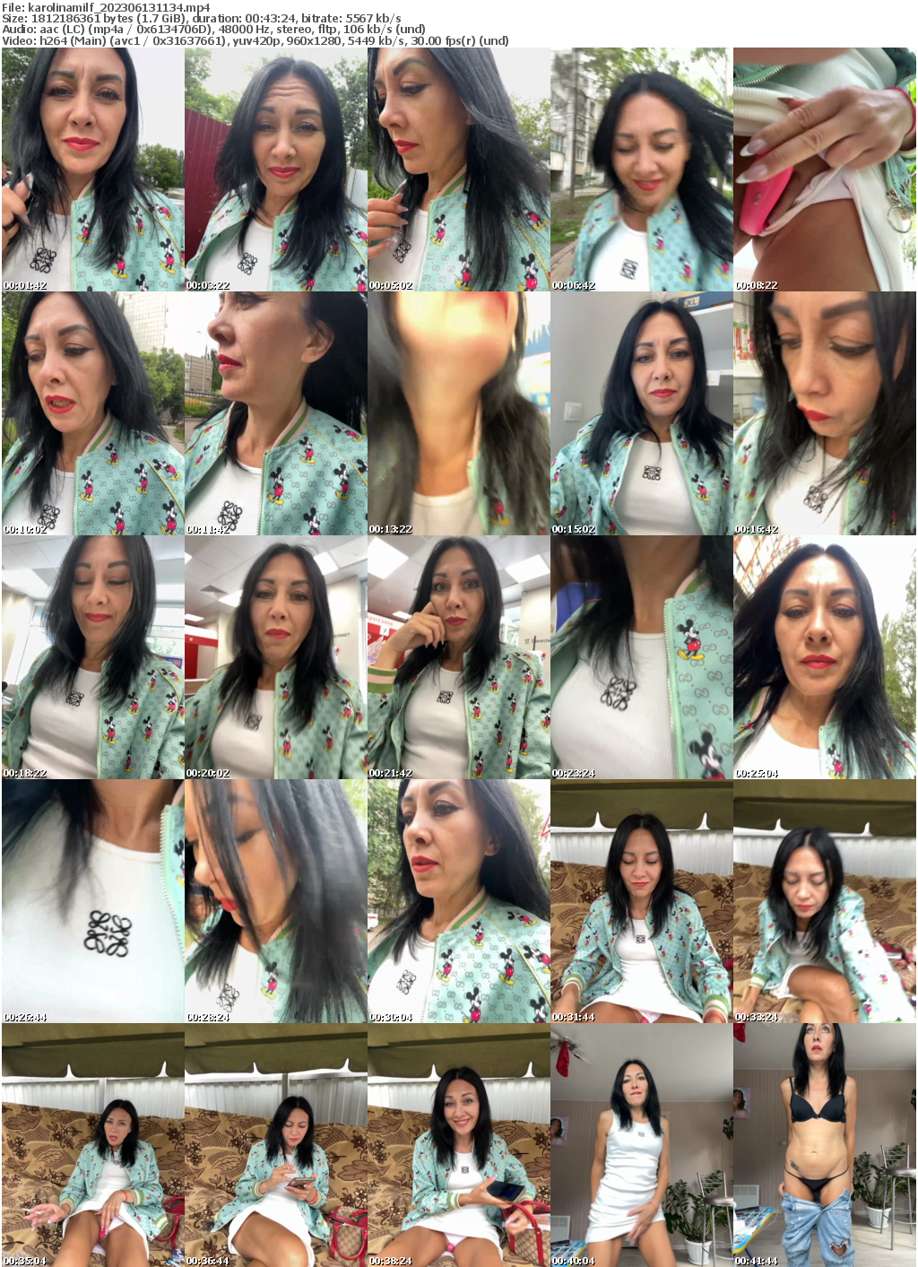 Preview thumb from karolinamilf on 2023-06-13 @ bongacams