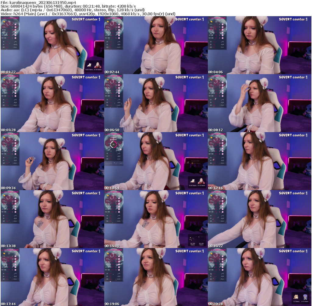 Preview thumb from karolinaqueen on 2023-06-13 @ bongacams