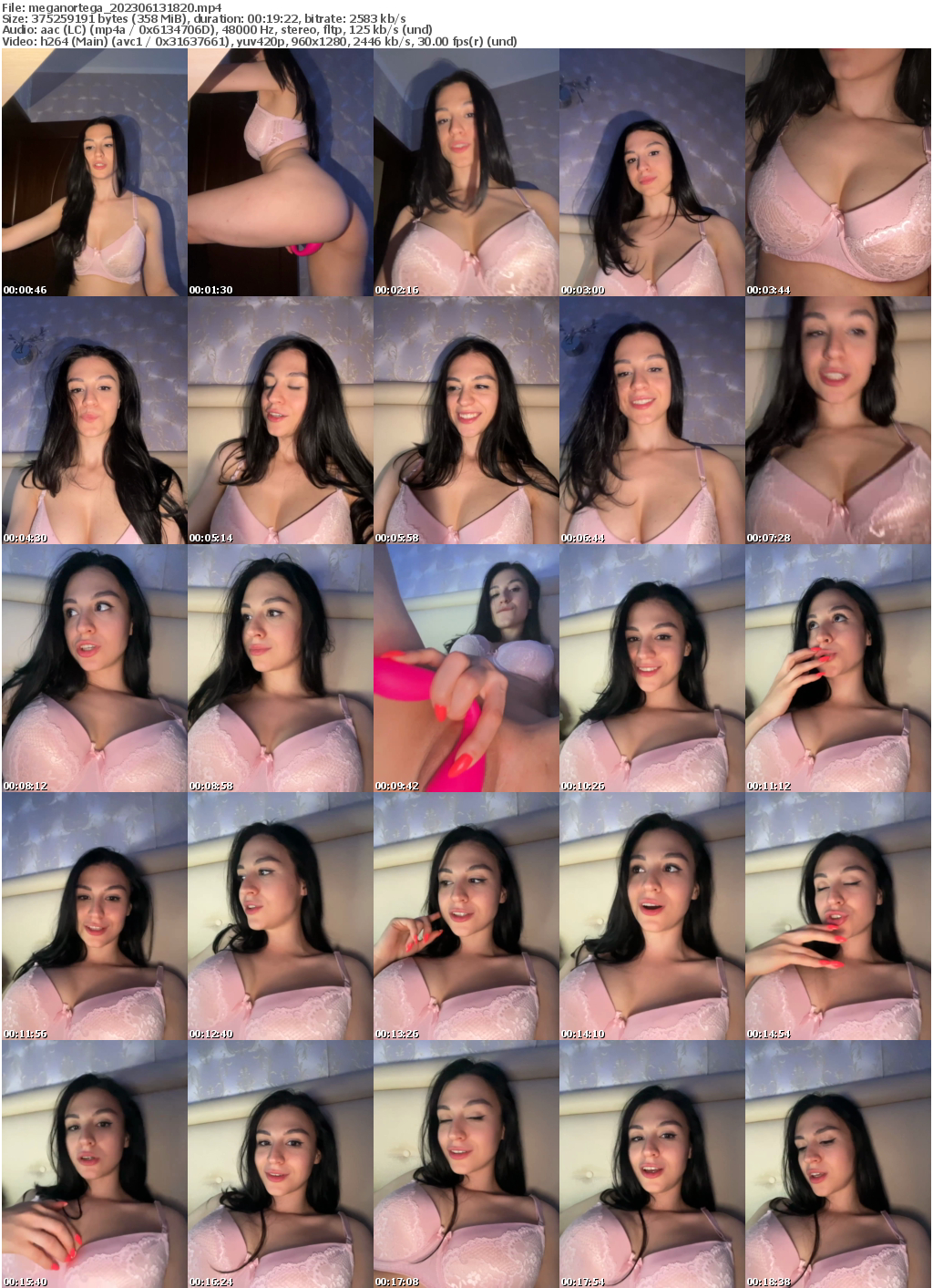 Preview thumb from meganortega on 2023-06-13 @ bongacams