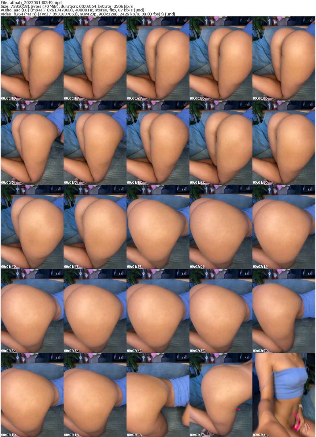 Preview thumb from afinab on 2023-06-14 @ bongacams