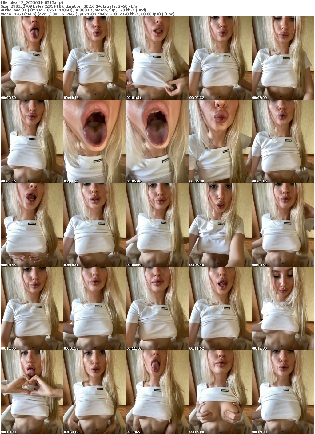 Preview thumb from alexi12 on 2023-06-14 @ bongacams