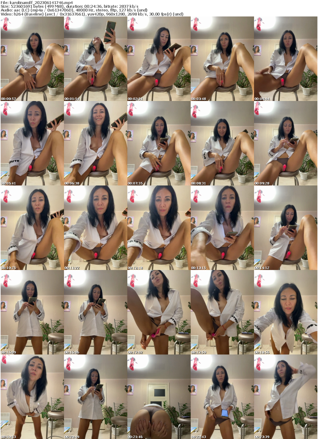 Preview thumb from karolinamilf on 2023-06-14 @ bongacams