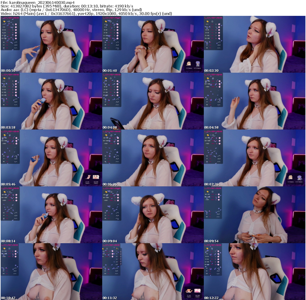 Preview thumb from karolinaqueen on 2023-06-14 @ bongacams