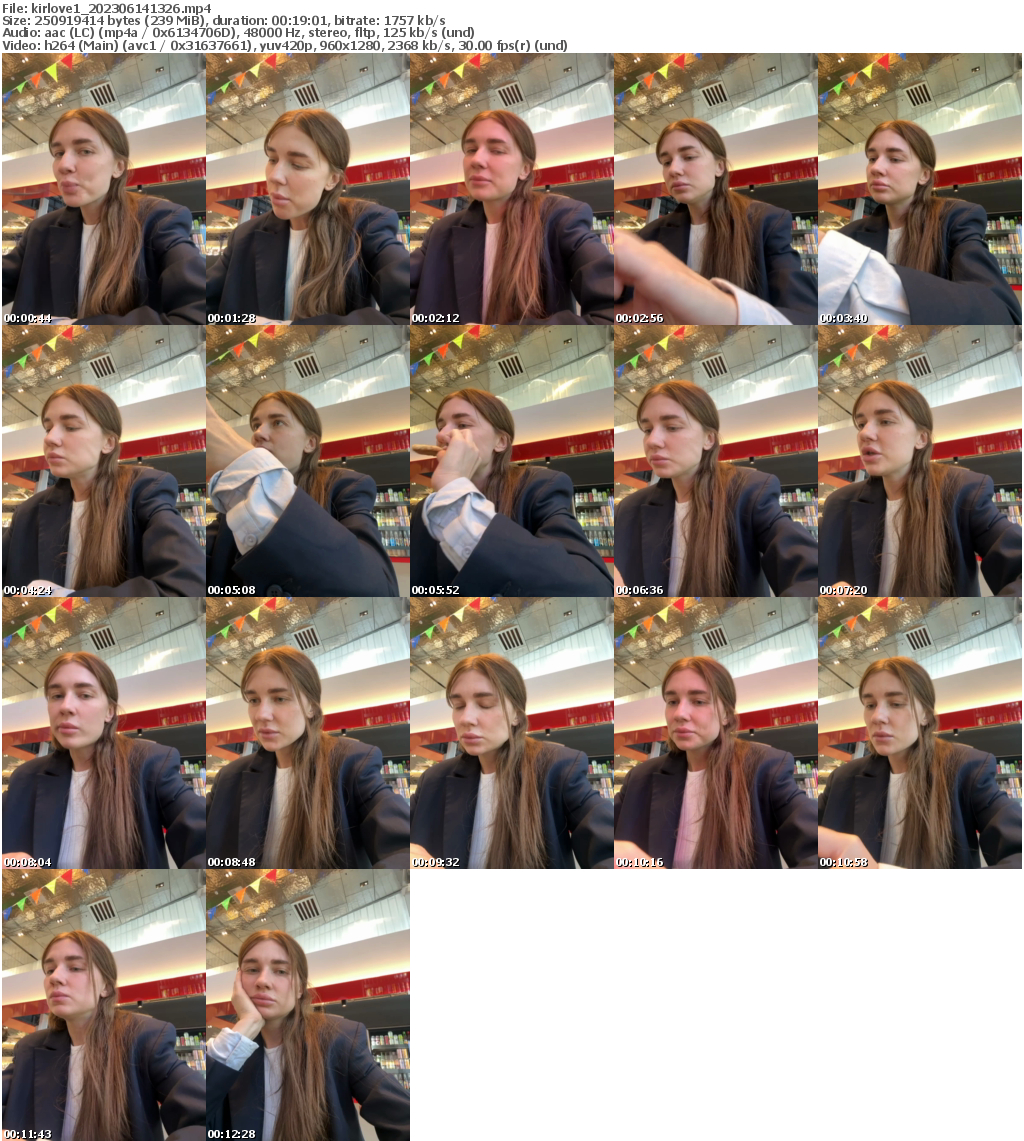 Preview thumb from kirlove1 on 2023-06-14 @ bongacams