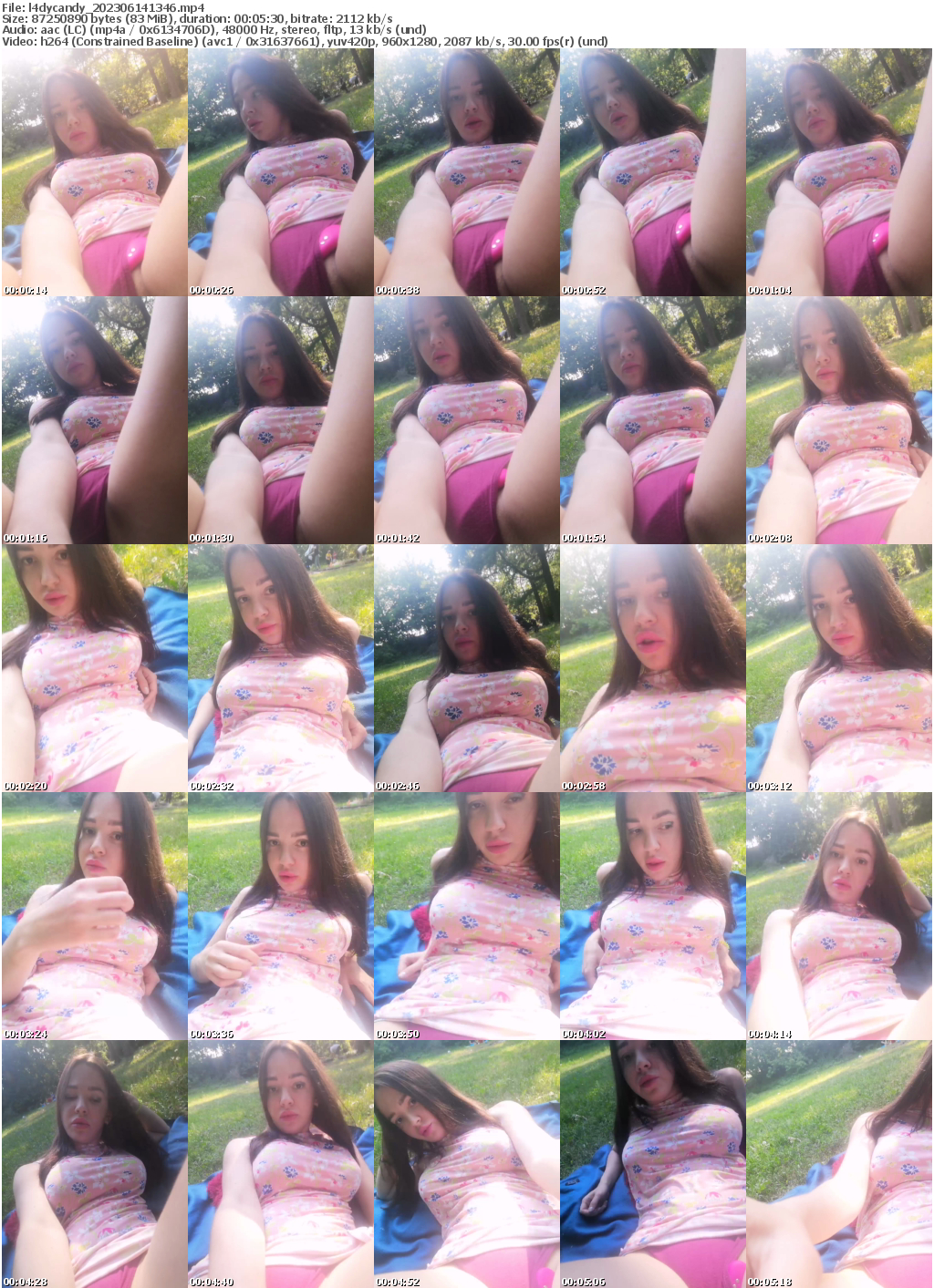 Preview thumb from l4dycandy on 2023-06-14 @ bongacams