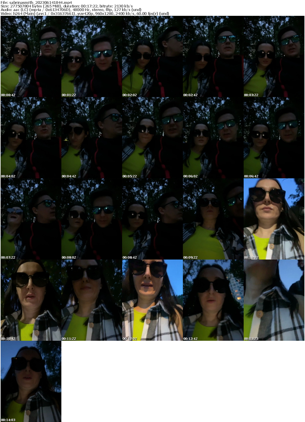 Preview thumb from sabrinasmith on 2023-06-14 @ bongacams