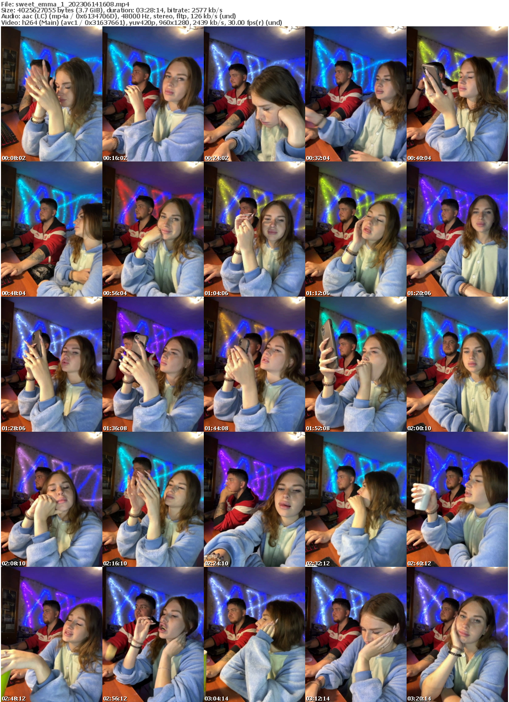 Preview thumb from sweet_emma_1 on 2023-06-14 @ bongacams