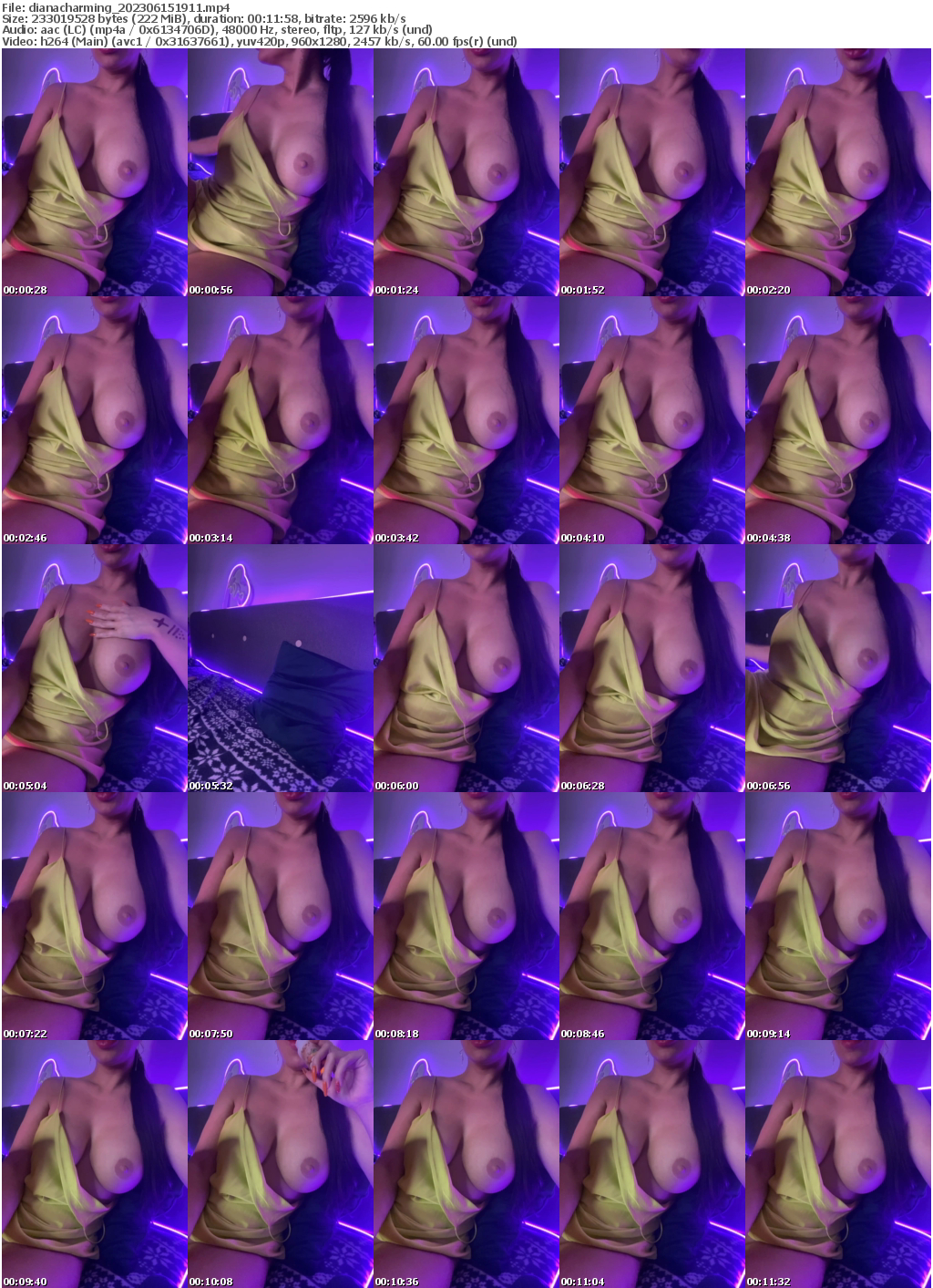 Preview thumb from dianacharming on 2023-06-15 @ bongacams