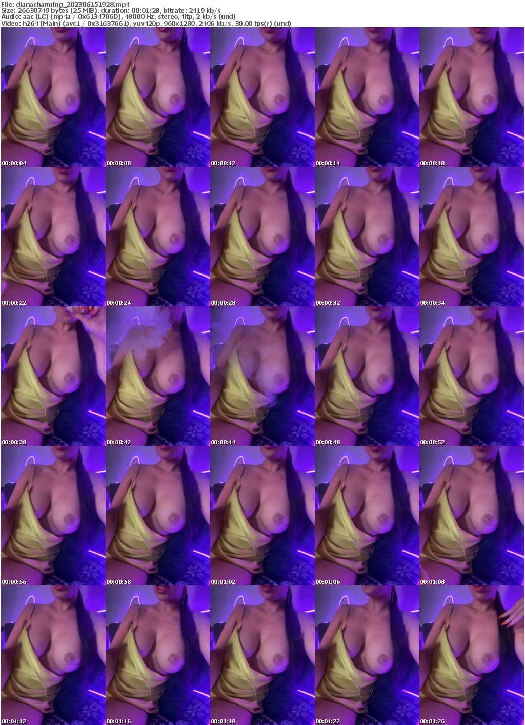 Preview thumb from dianacharming on 2023-06-15 @ bongacams