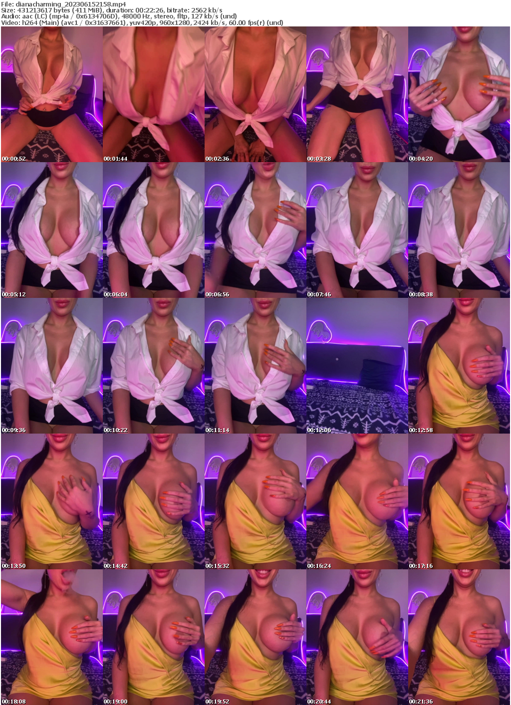 Preview thumb from dianacharming on 2023-06-15 @ bongacams