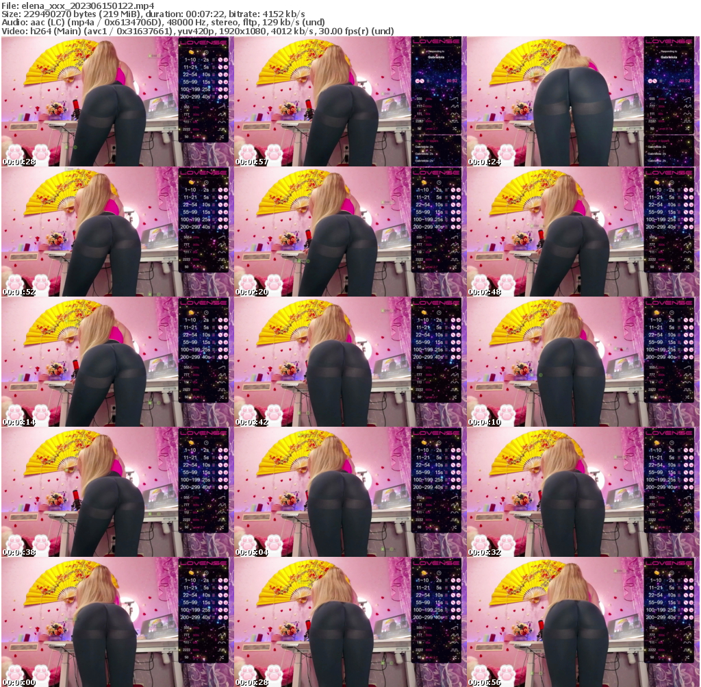 Preview thumb from elena_xxx on 2023-06-15 @ bongacams