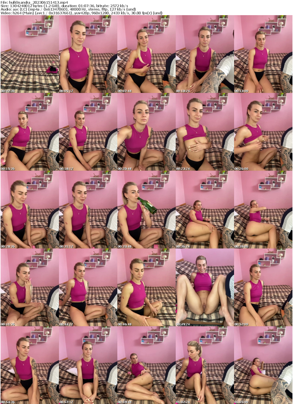 Preview thumb from hulklisandra on 2023-06-15 @ bongacams