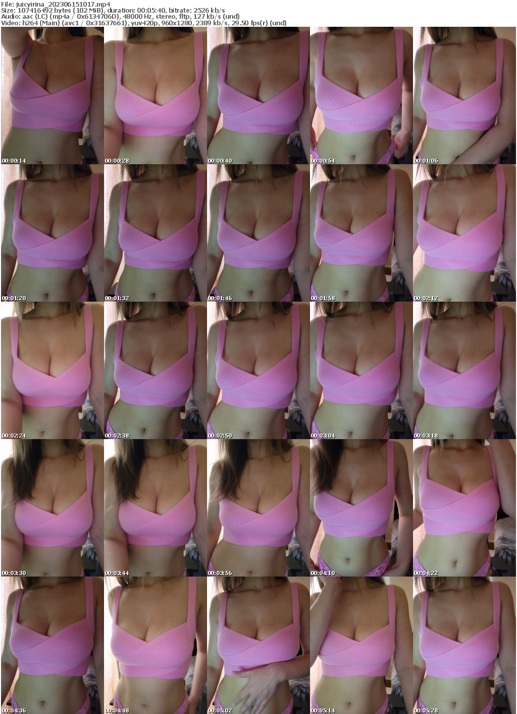 Preview thumb from juicyirina on 2023-06-15 @ bongacams