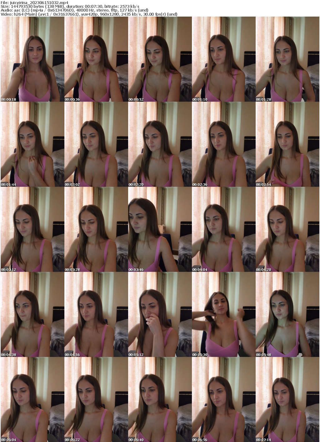 Preview thumb from juicyirina on 2023-06-15 @ bongacams