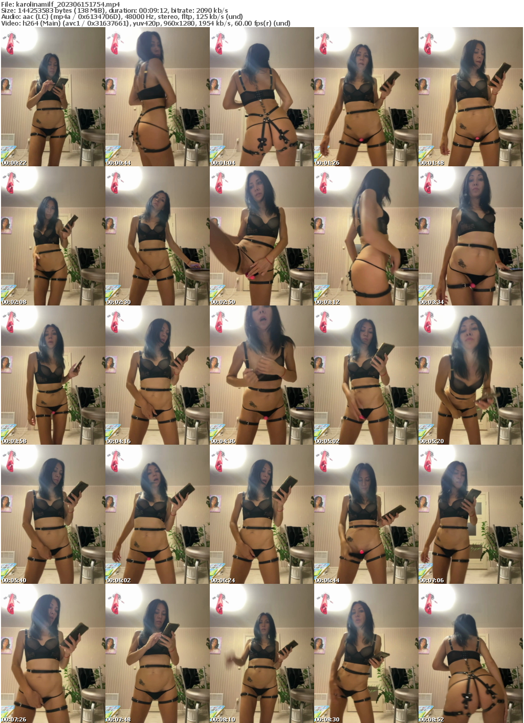 Preview thumb from karolinamilf on 2023-06-15 @ bongacams