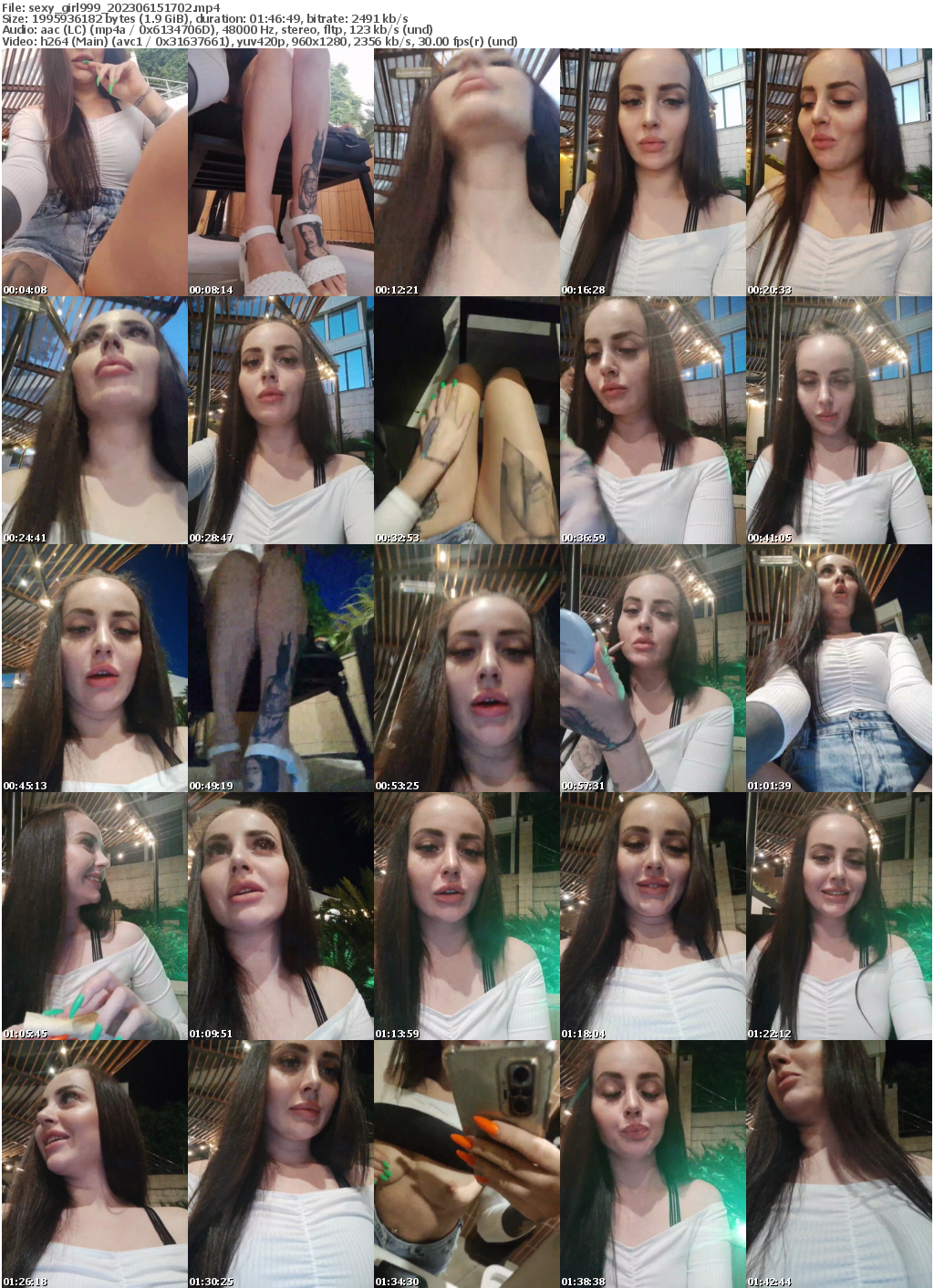 Preview thumb from sexy_girl999 on 2023-06-15 @ bongacams