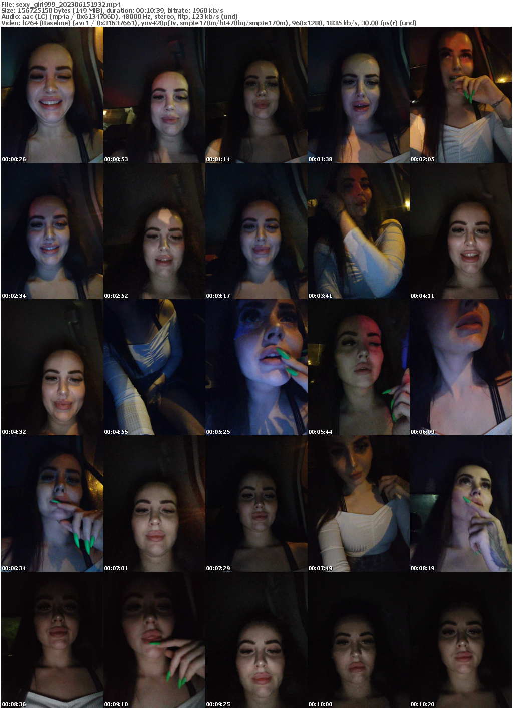 Preview thumb from sexy_girl999 on 2023-06-15 @ bongacams