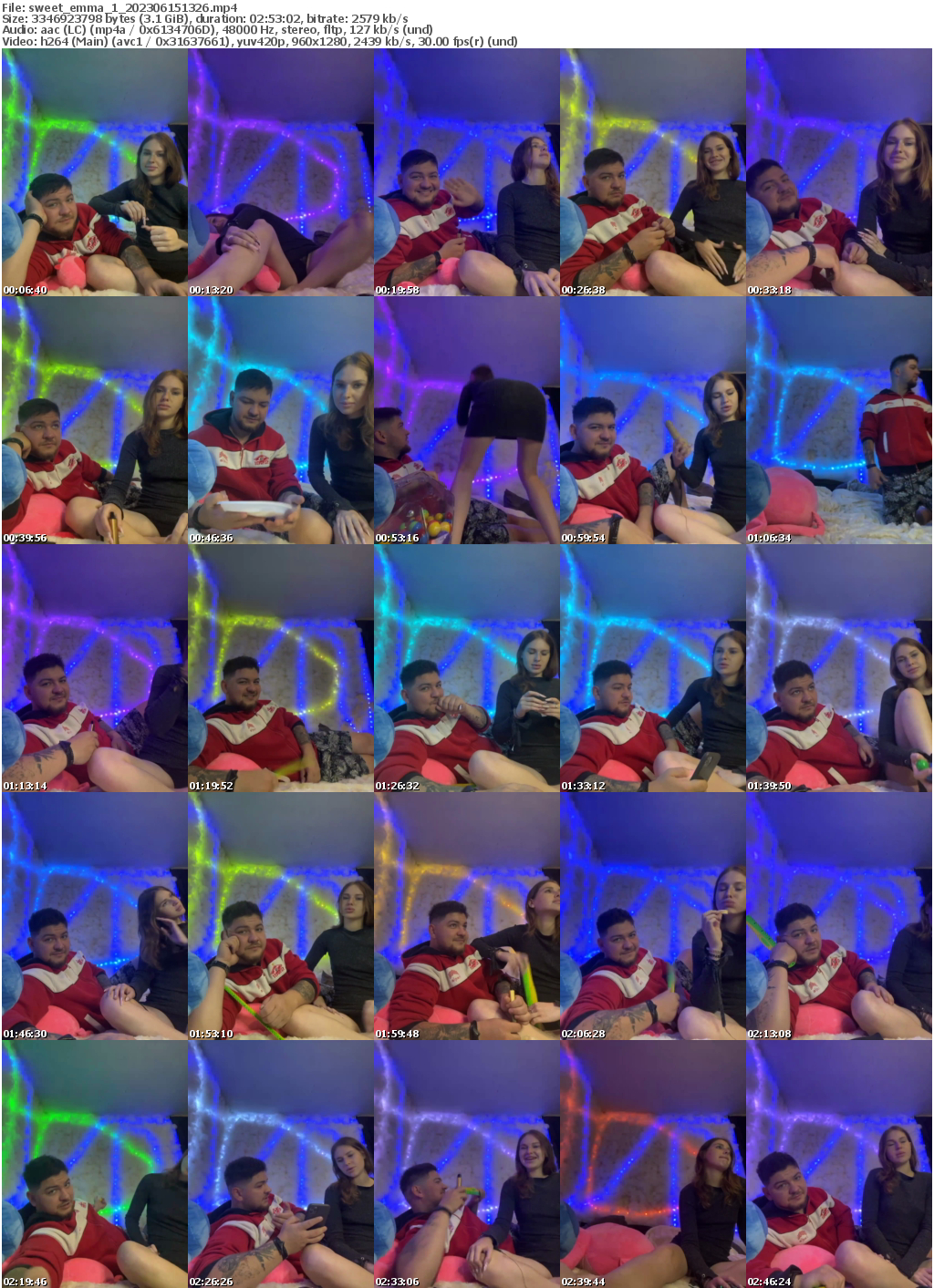 Preview thumb from sweet_emma_1 on 2023-06-15 @ bongacams