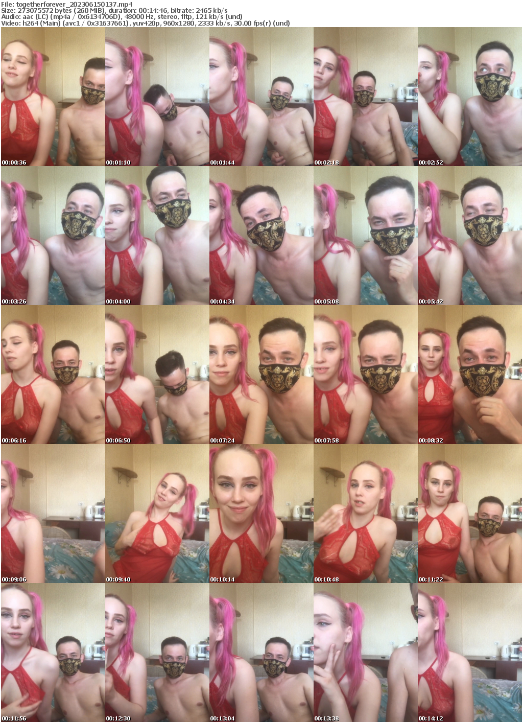 Preview thumb from togetherforever on 2023-06-15 @ bongacams