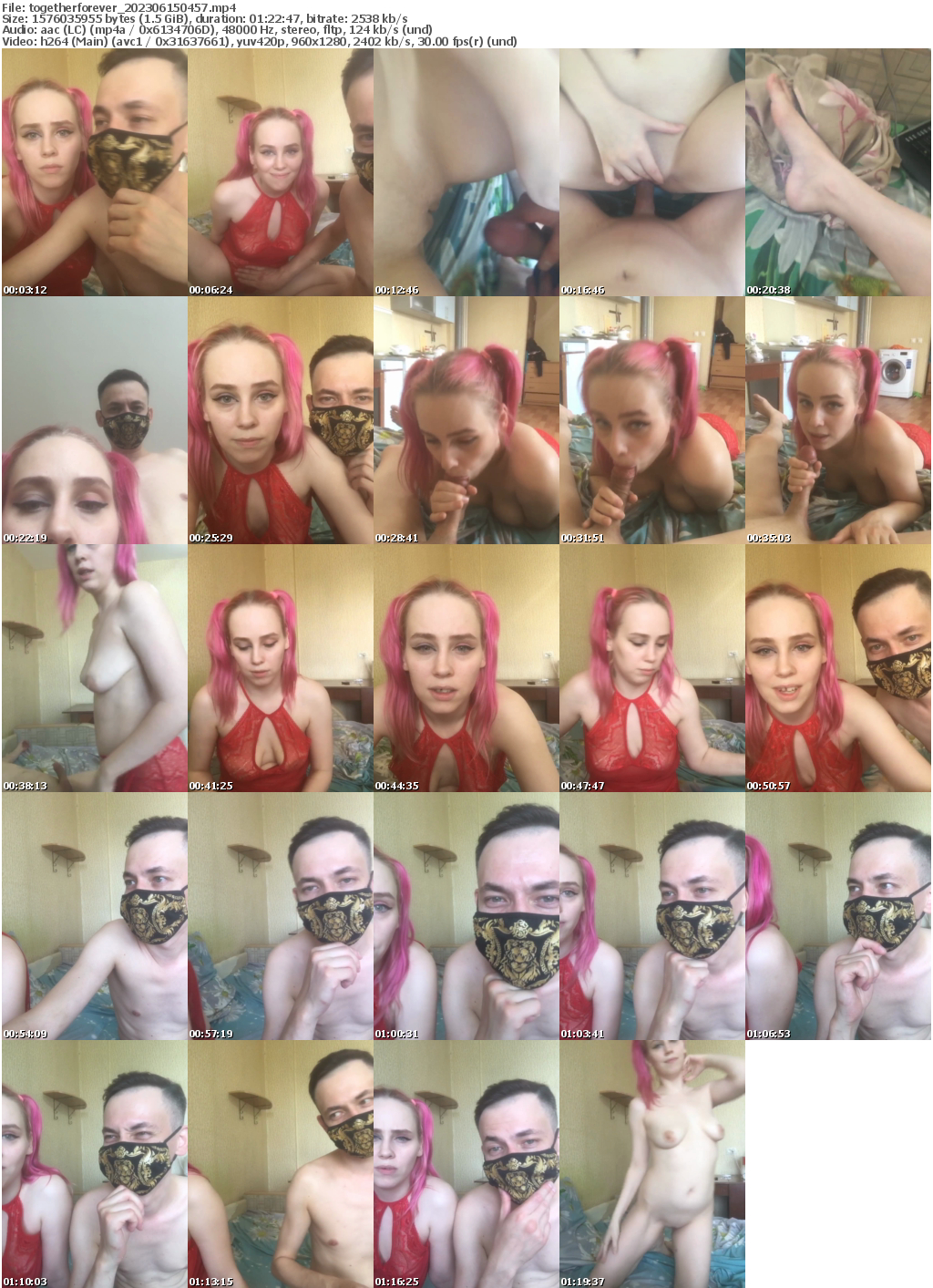 Preview thumb from togetherforever on 2023-06-15 @ bongacams