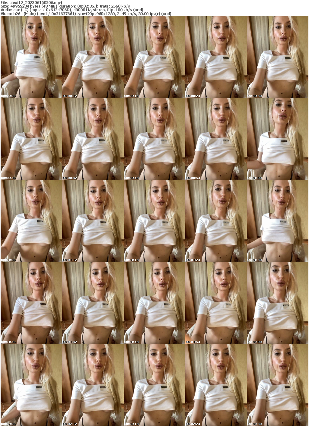 Preview thumb from alexi12 on 2023-06-16 @ bongacams