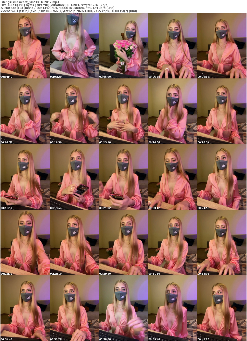 Preview thumb from girlsmesweet on 2023-06-16 @ bongacams