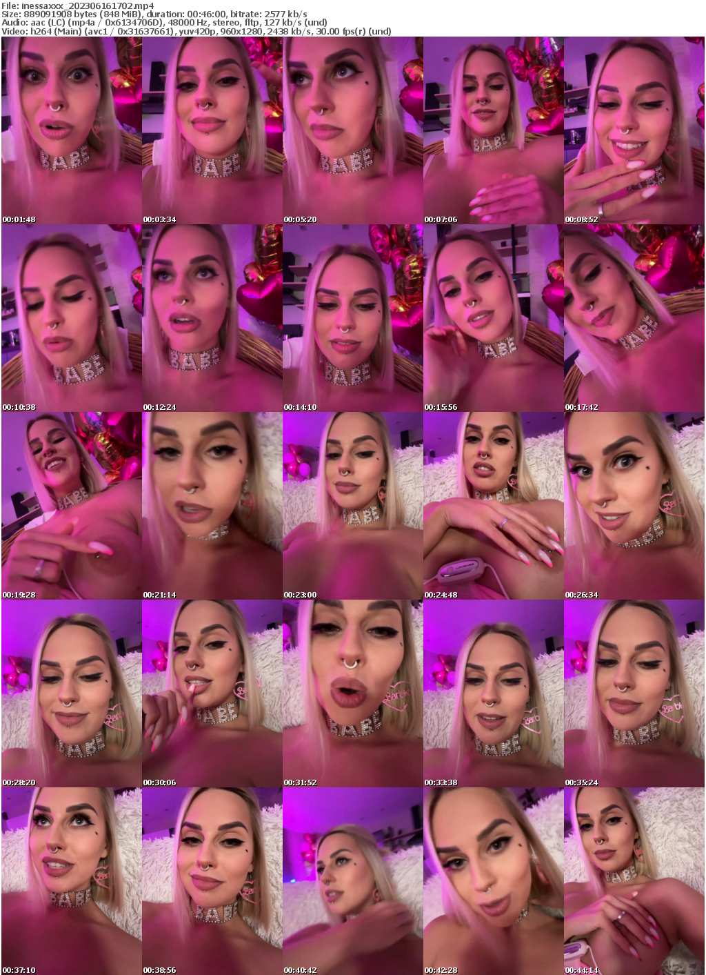 Preview thumb from inessaxxx on 2023-06-16 @ bongacams