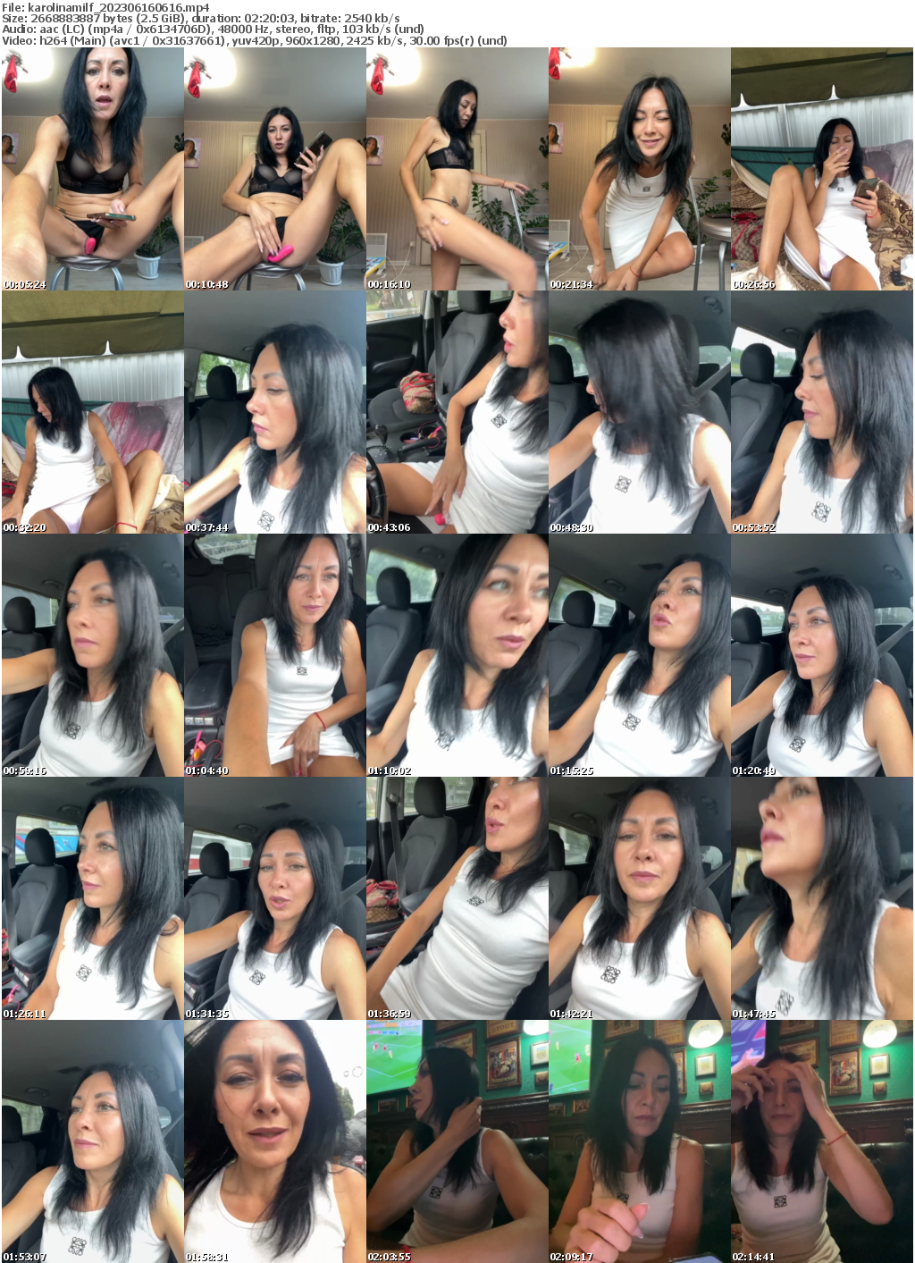 Preview thumb from karolinamilf on 2023-06-16 @ bongacams