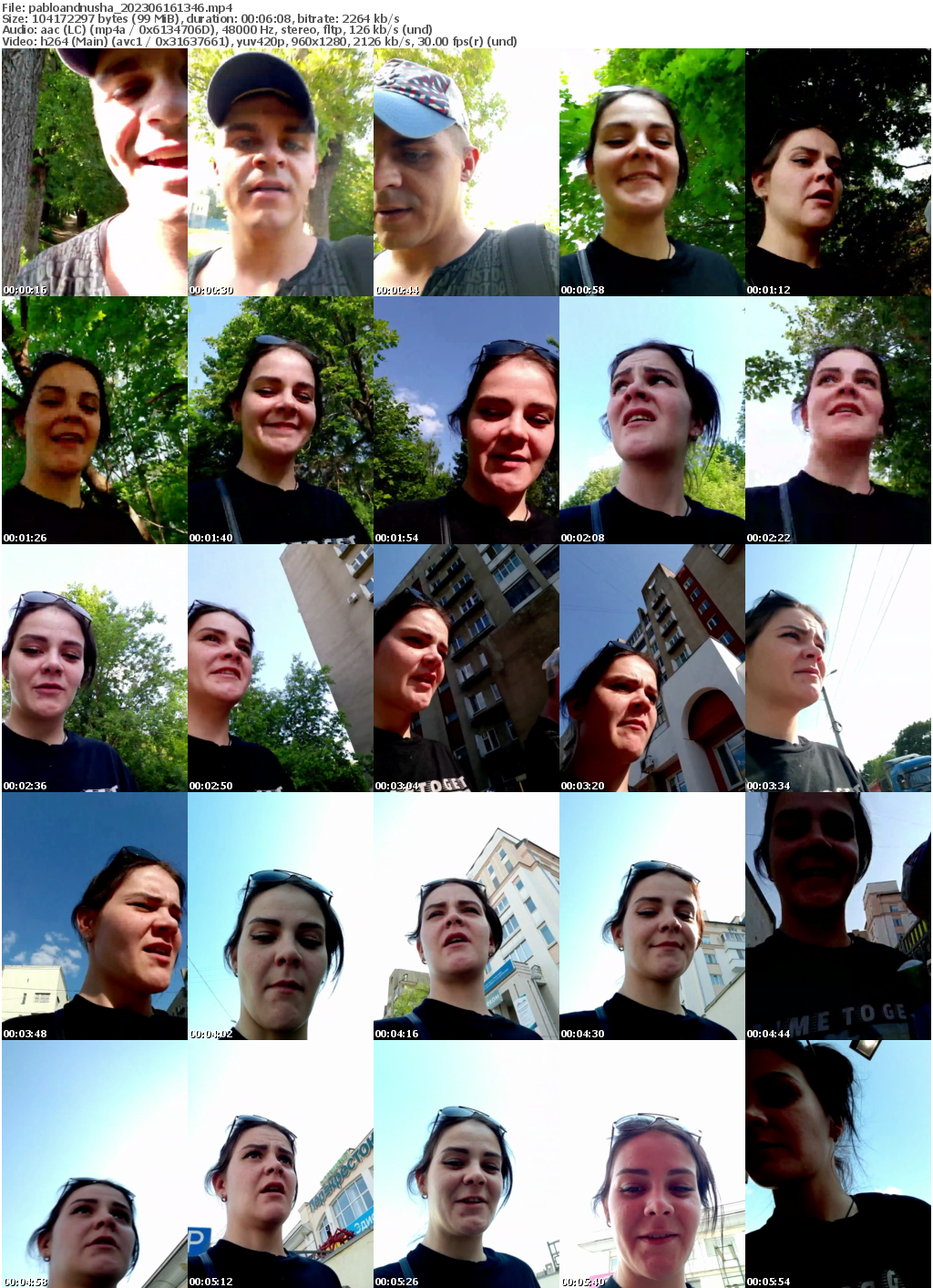 Preview thumb from pabloandnusha on 2023-06-16 @ bongacams