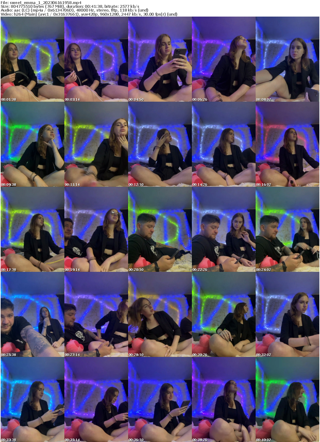 Preview thumb from sweet_emma_1 on 2023-06-16 @ bongacams