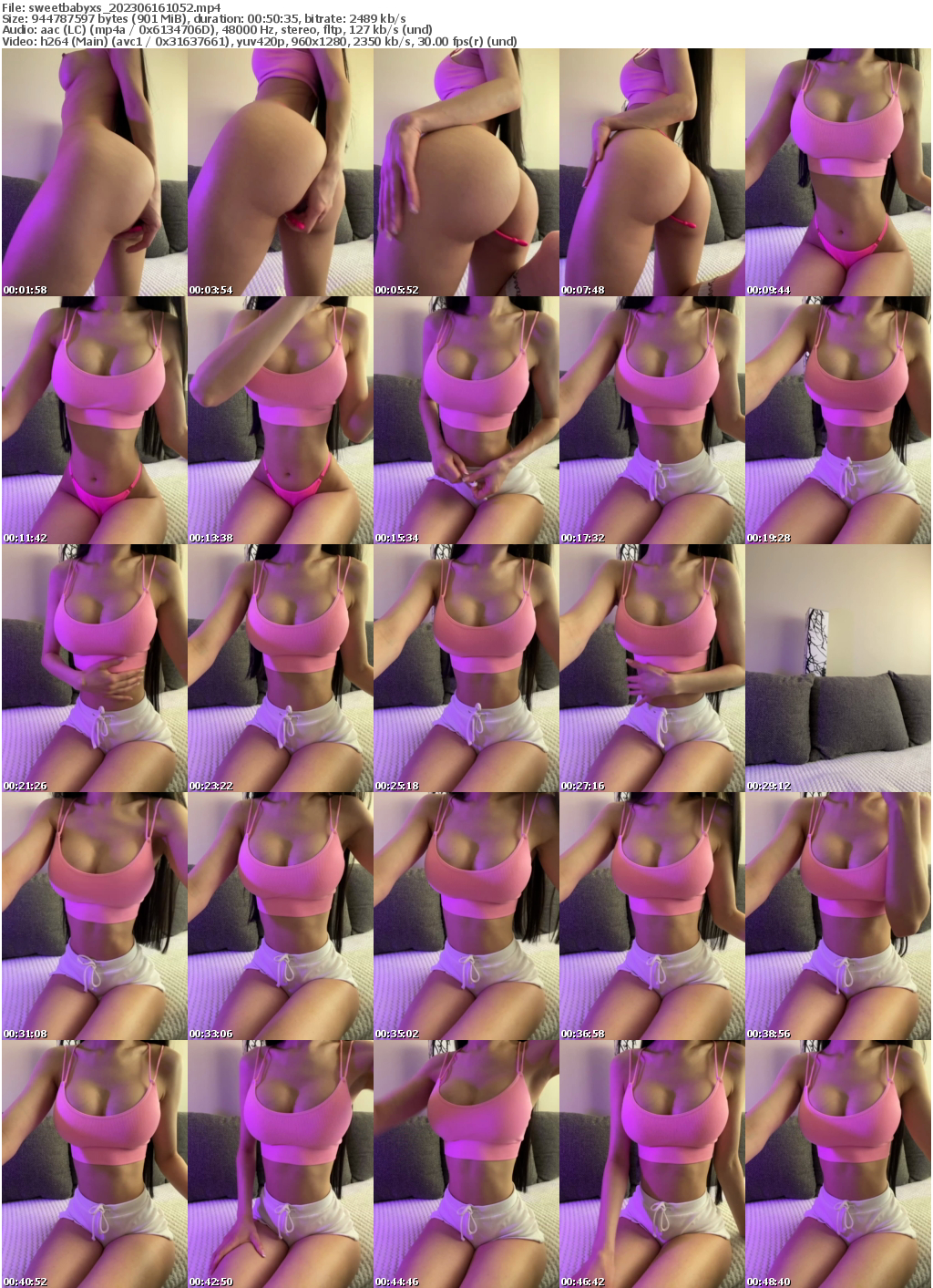 Preview thumb from sweetbabyxs on 2023-06-16 @ bongacams