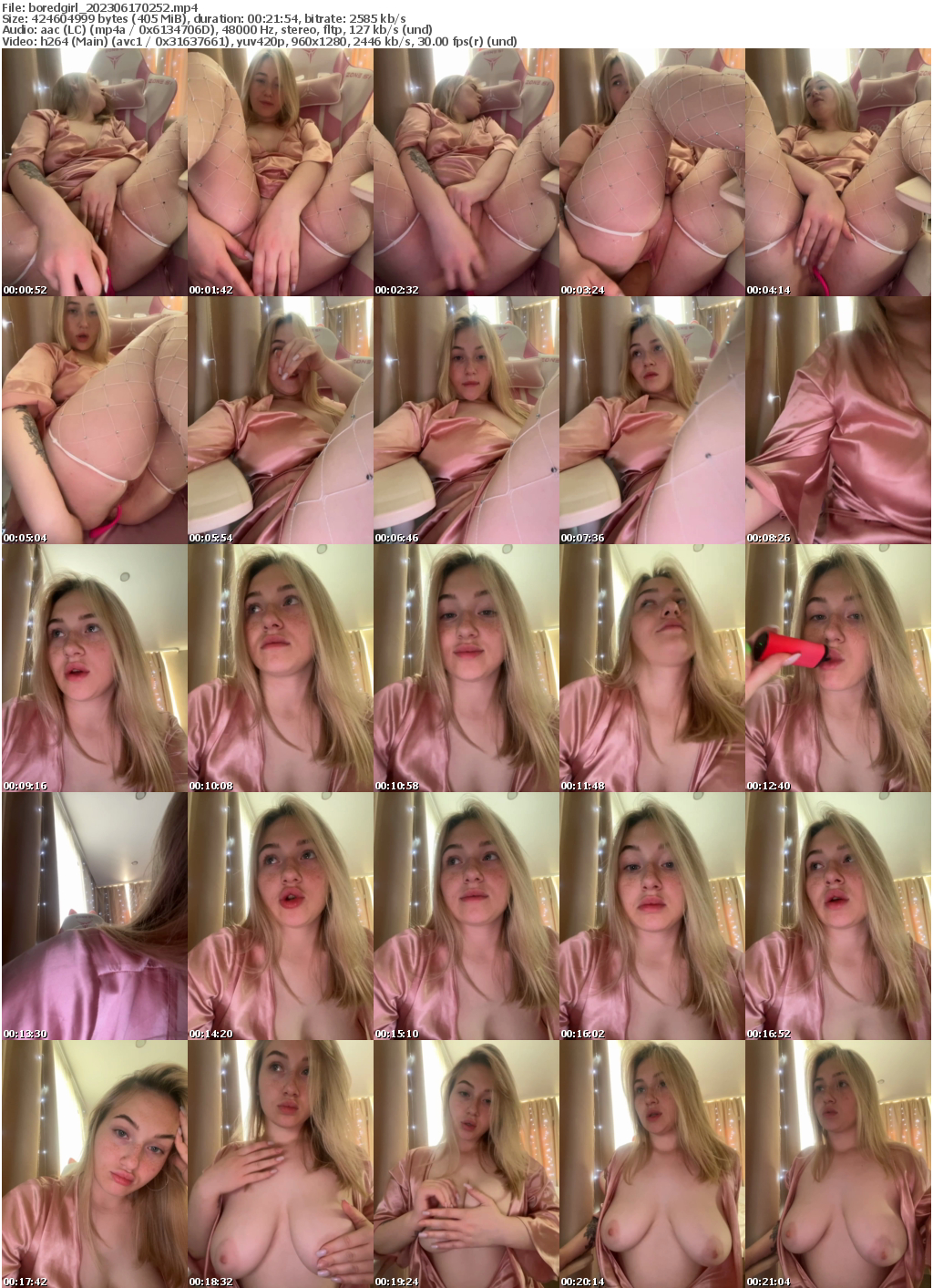 Preview thumb from boredgirl on 2023-06-17 @ bongacams