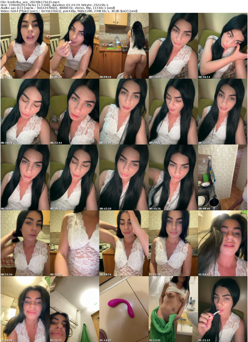 Preview thumb from konfetka_sex on 2023-06-17 @ bongacams