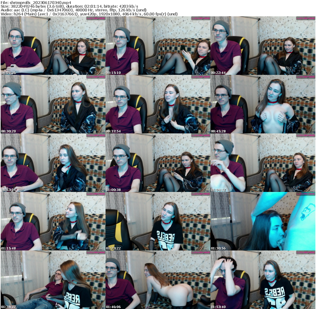 Preview thumb from shrimprolls on 2023-06-17 @ bongacams